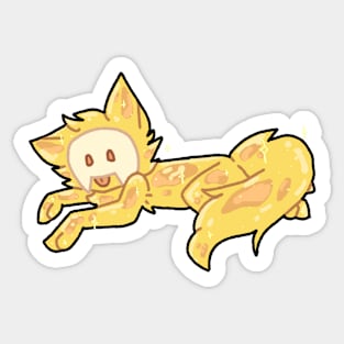 Slime pup (Laying) Sticker